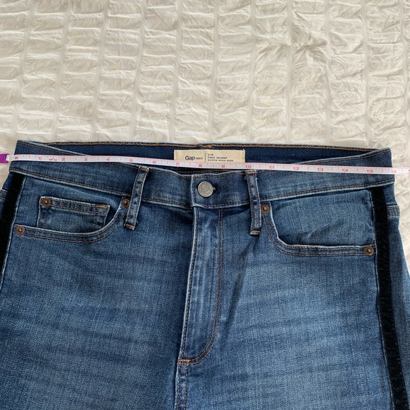 GAP True Skinny Super High Rise Jeans - Blue - Picture 8 of 16
